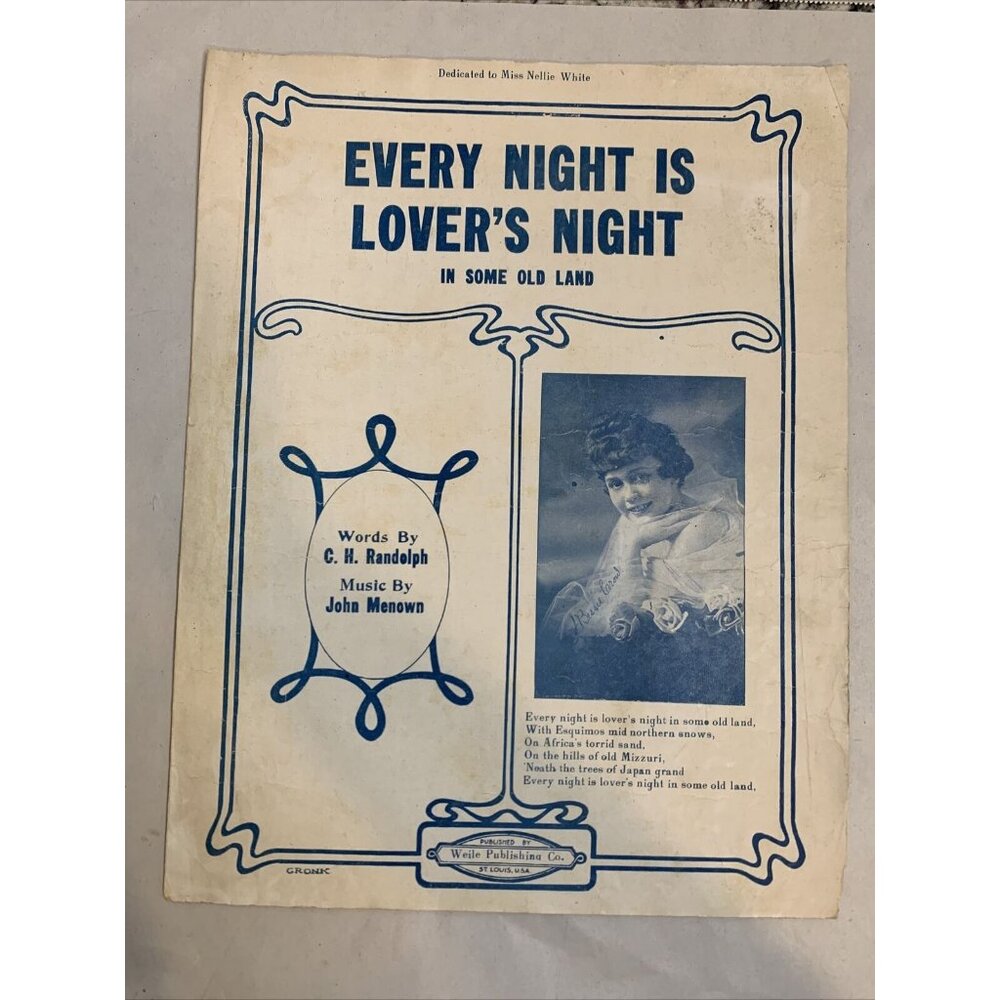 Vintage Missouri Rag Show Me 1900s Ragtime Sheet Music Silverman Ward